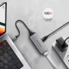 Axagon ADE-TXPD USB-C Gigabit Ethernet adapteris ar PD 100W