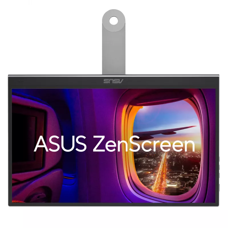 ASUS ZenScreen MQ16AHE datora monitors 39,6 cm (15,6 collas) 1920 x 1080 pikseļi Full HD OLED sudraba