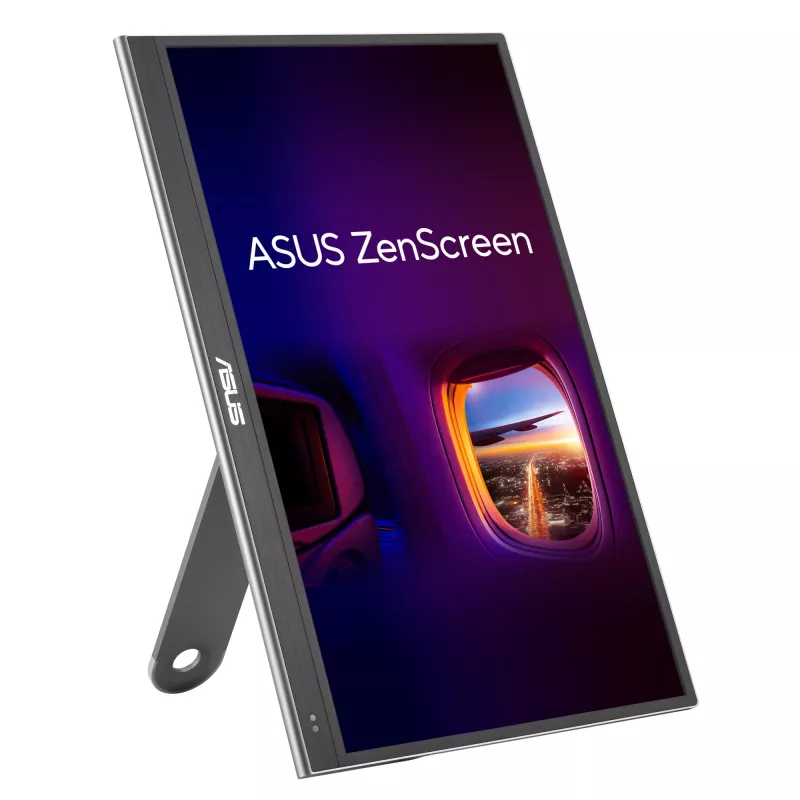 ASUS ZenScreen MQ16AHE datora monitors 39,6 cm (15,6 collas) 1920 x 1080 pikseļi Full HD OLED sudraba