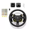 Thrustmaster Evo Racing 32R Leather melns, dzeltens stūre PC, PlayStation 4, PlayStation 5, Xbox, Xbox One