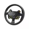 Thrustmaster Evo Racing 32R Leather melns, dzeltens stūre PC, PlayStation 4, PlayStation 5, Xbox, Xbox One