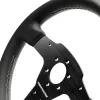 Thrustmaster Evo Racing 32R Leather melns, dzeltens stūre PC, PlayStation 4, PlayStation 5, Xbox, Xbox One
