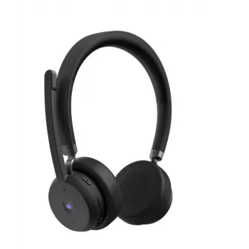 Lenovo Wireless VoIP Headset Head-band Office/Call center Bluetooth Melns