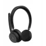 Lenovo Wireless VoIP Headset Head-band Office/Call center Bluetooth Melns