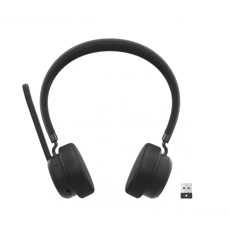 Lenovo Wireless VoIP Headset Head-band Office/Call center Bluetooth Melns