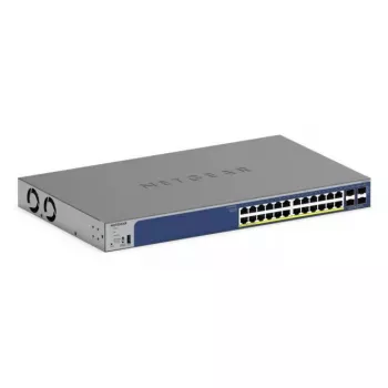 NETGEAR 28 portu PoE Gigabit/10G Stackable Smart Switch (GS728TXP)