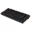 Spēļu tastatūra Savio SAVGK-PHENIX dzeltena USB RF bezvadu Bluetooth mehāniskā 82 taustiņi RGB