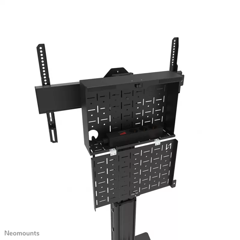 Neomounts FL45S-825BL1 TV grīdas statīvs 37-75 collas - TÜV, 70 kg, 94 cm (37 collas), 190.5 cm (75 collas), 100 x 100 mm, 600 x 400 mm, 1040 - 1570 mm