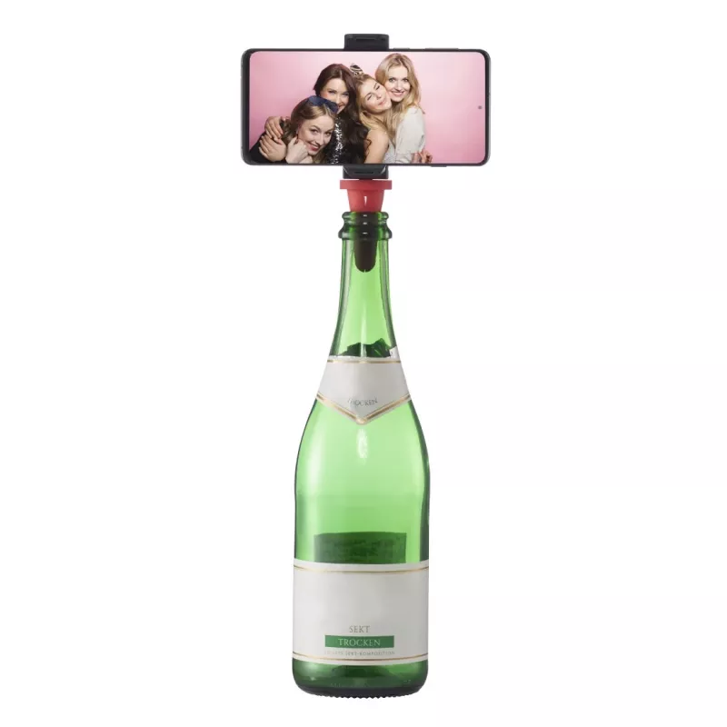 Hama Bottle Pod Fun pasīvais turētājs Mobilais tālrunis/Viedtālrunis Melns, Sarkans