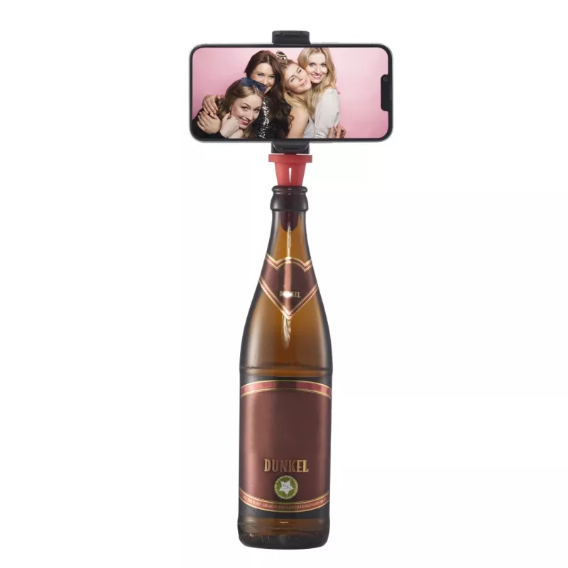 Hama Bottle Pod Fun pasīvais turētājs Mobilais tālrunis/Viedtālrunis Melns, Sarkans
