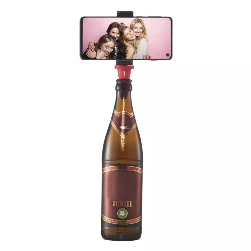 Hama Bottle Pod Fun pasīvais turētājs Mobilais tālrunis/Viedtālrunis Melns, Sarkans