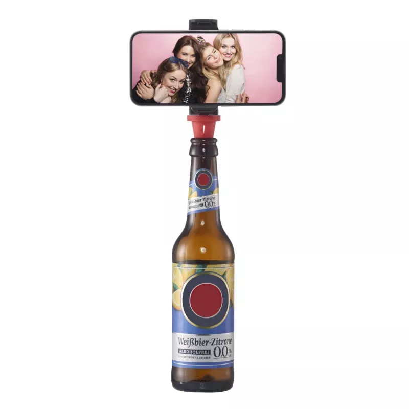 Hama Bottle Pod Fun pasīvais turētājs Mobilais tālrunis/Viedtālrunis Melns, Sarkans