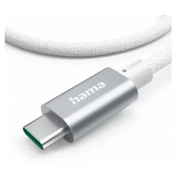 Hama Full-Featured USB kabelis USB 3.2 Gen 2 (3.1 Gen 2) 1,5 m USB C balts