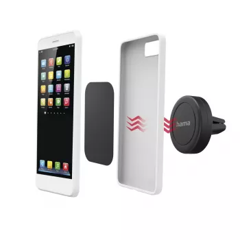 Hama Magnet Passive holder Mobile phone Smartphone Melns 00201517