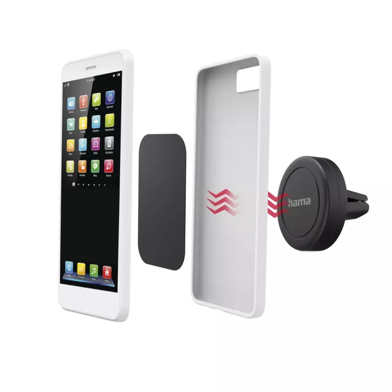 Hama Magnet Passive holder Mobile phone Smartphone Melns 00201517