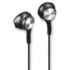 Hama Ocean II Austiņas vadu Ieliekamas ausī Zvani / mūzika USB Type-C melna, sudraba