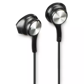Hama Ocean II Austiņas vadu Ieliekamas ausī Zvani / mūzika USB Type-C melna, sudraba