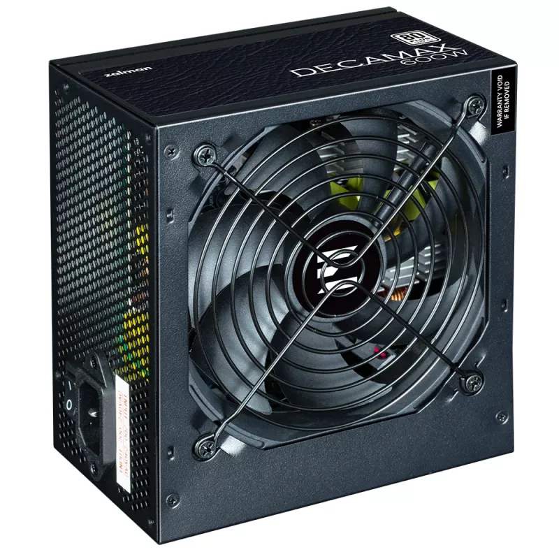 Zalman Decamax barošanas bloks 600 W ATX melns
