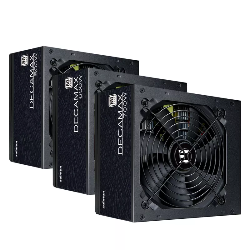 Zalman Decamax barošanas bloks 600 W ATX melns