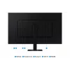 Samsung S70D datora monitors 81,3 cm (32 collas) 3840 x 2160 pikseļi 4K Ultra HD LED melns