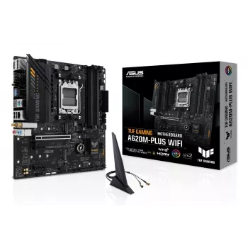 ASUS TUF GAMING A620M-PLUS WIFI AMD A620 ligzda Socket AM5 micro ATX