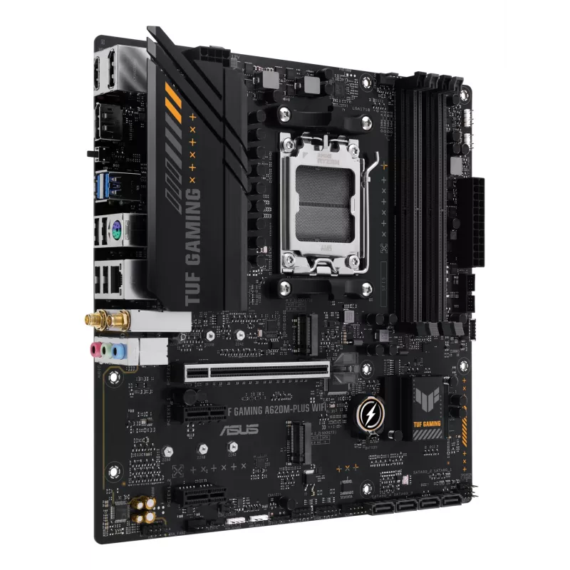 ASUS TUF GAMING A620M-PLUS WIFI AMD A620 ligzda Socket AM5 micro ATX