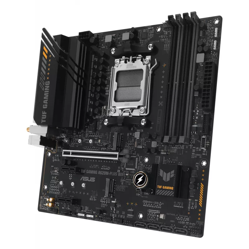 ASUS TUF GAMING A620M-PLUS WIFI AMD A620 ligzda Socket AM5 micro ATX