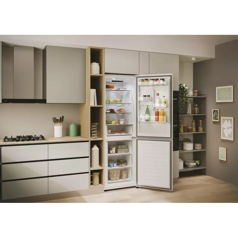 Candy Fresco CNCQ2T618EW Brīvstāvošs 355 L Balts