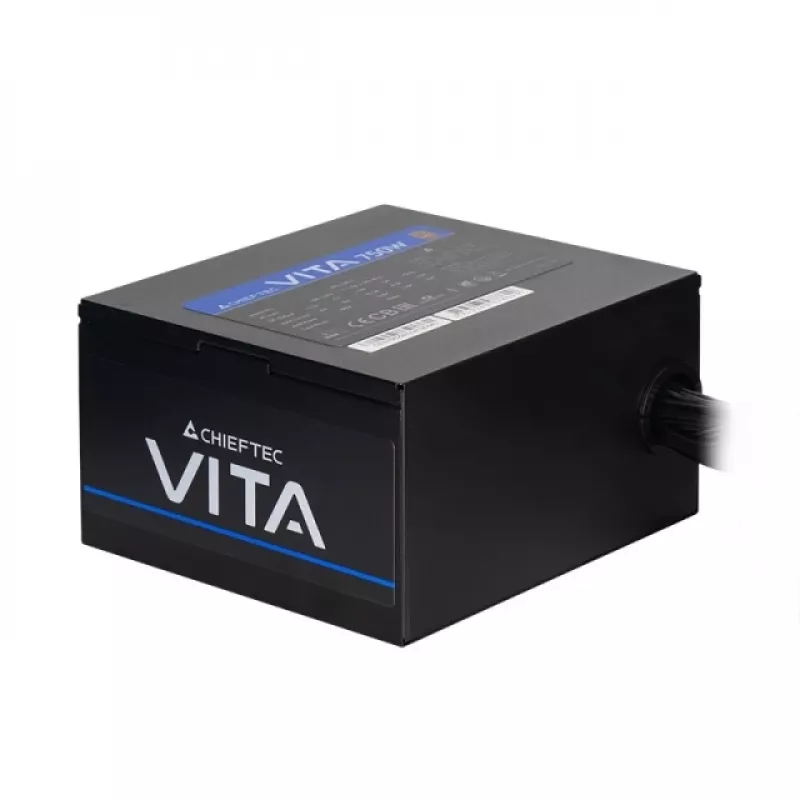 Chieftec Vita barošanas bloks 750W 80+ Bronze Retail - PC/servera barošanas bloks - 20+4 kontaktu ATX PS/2