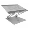 ICY BOX IB-NH300 klēpjdatora statīvs Sudraba krāsa 43,2 cm (17 collas)