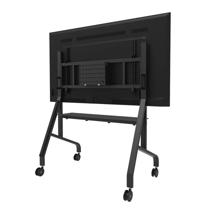 Neomounts FL50-575BL1 TV ratiņi 65-115 collas - ātra uzstādīšana - TÜV