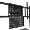 Neomounts FL50-575BL1 TV ratiņi 65-115 collas - ātra uzstādīšana - TÜV