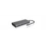 ICY BOX IB-DK4050-CPD vadu USB 3.2 Gen 1 (3.1 Gen 1) Type-C antracīta