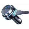 FM raidītājs 3MK Hyper Car 87.5 - 99.8 MHz USB Melns
