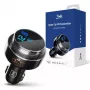 FM raidītājs 3MK Hyper Car 87.5 - 99.8 MHz USB Melns