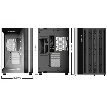 be quiet LIGHT BASE 600 DX Melns Midi Tower