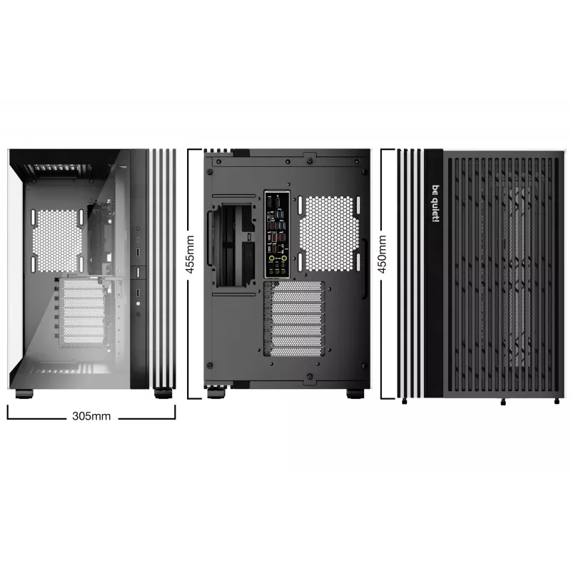 be quiet LIGHT BASE 600 DX Melns Midi Tower