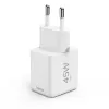 Hama 00201983 mobilās ierīces lādētājs Austiņas, Klēpjdators, Power bank, Viedtālrunis, Planšete Balts AC Ātrā uzlāde Iekštelpām