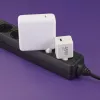 Hama 00201983 mobilās ierīces lādētājs Austiņas, Klēpjdators, Power bank, Viedtālrunis, Planšete Balts AC Ātrā uzlāde Iekštelpām