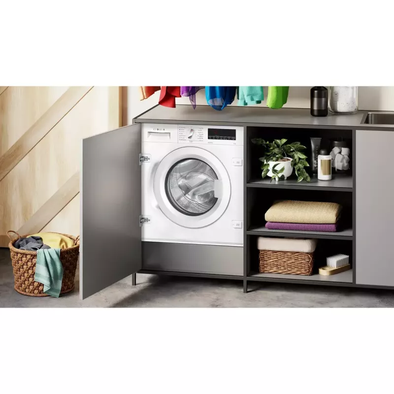 Bosch Serie 8 WIW28542EU veļas mašīna ar priekšējo ielādi 8 kg 1400 RPM Balta