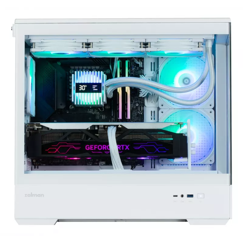 Zalman P30 V2 Mini Tower balta