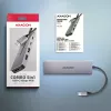Axagon HMC-5H60 USB 5 Gbps centrālmezgls, 2x USB-A, 1x USB-C, HDMI 4K/60 Hz, PD 100 W, USB-C kabelis