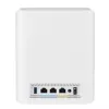 ASUS ZenWiFi BT10 Trīsjoslu (2.4 GHz / 5 GHz / 6 GHz) Wi-Fi 7 (802.11be) Balts 3 Iekšējās