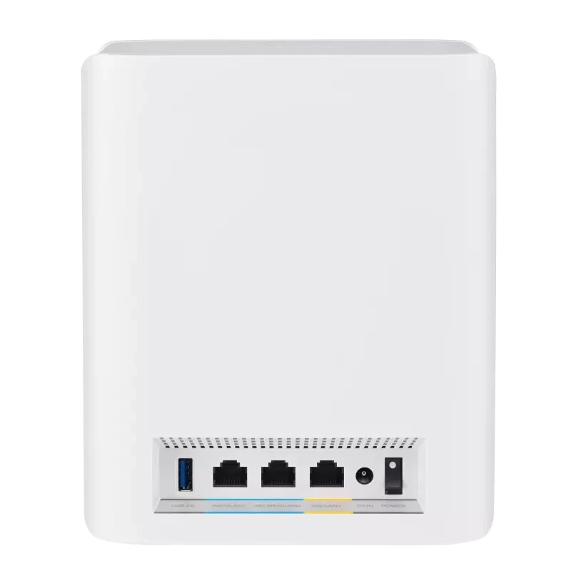 ASUS ZenWiFi BT10 Trīsjoslu (2.4 GHz / 5 GHz / 6 GHz) Wi-Fi 7 (802.11be) Balts 3 Iekšējās
