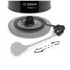 “Bosch TWK3P423” elektriskā tējkanna 1,7 l 2400 W melna