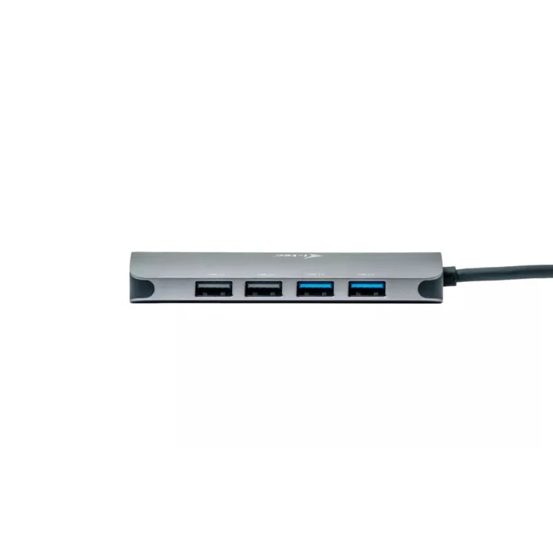 i-tec Metal USB-C Nano 2x Display Docking Station ar PD 100 W + lādētājs 100W