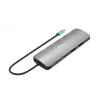 i-tec Metal USB-C Nano 2x Display Docking Station ar PD 100 W + lādētājs 100W