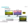 i-tec Metal USB-C Nano 2x Display Docking Station ar PD 100 W + lādētājs 100W