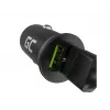 Auto/iekštelpu lādētājs zaļa Cell CADM-GC-36AA 36W 2x USB-A melns 3,6–12 V strāvas avotam