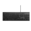 Kensington K63727WW, pilna izmēra (100%), vadu, USB, membrānas, QWERTY, melns